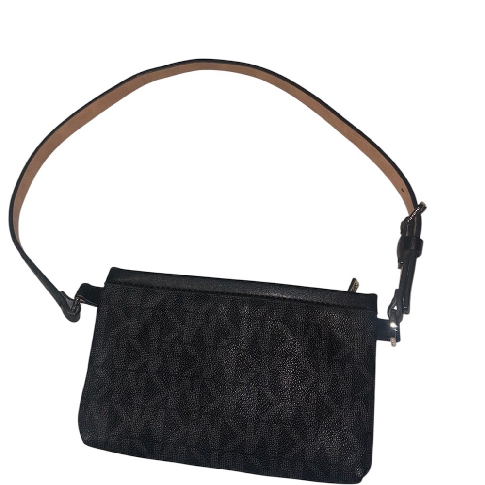 Michael Kors Black Signature Crossbody Shoulder Bag